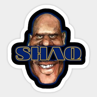 Shaquille oneal t-shirt Sticker